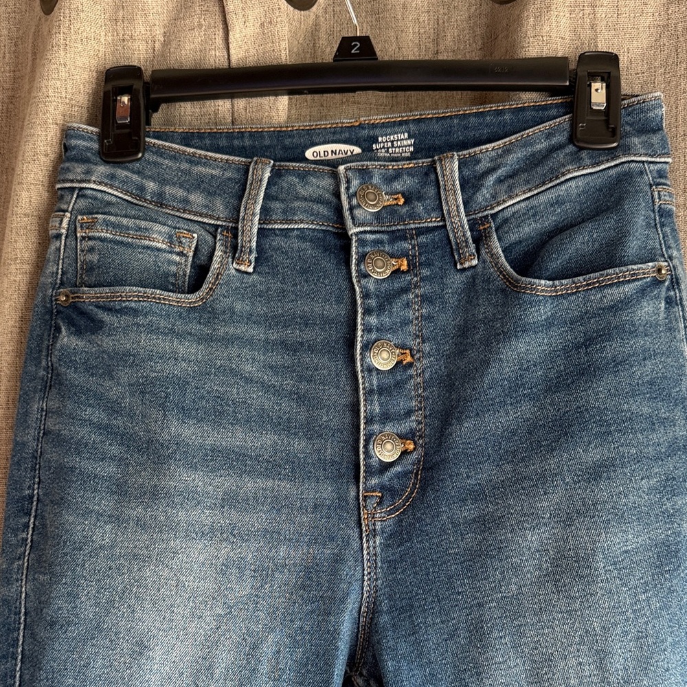 Old Navy Rockstar Super Skinny 360 Stretch Women's Jeans